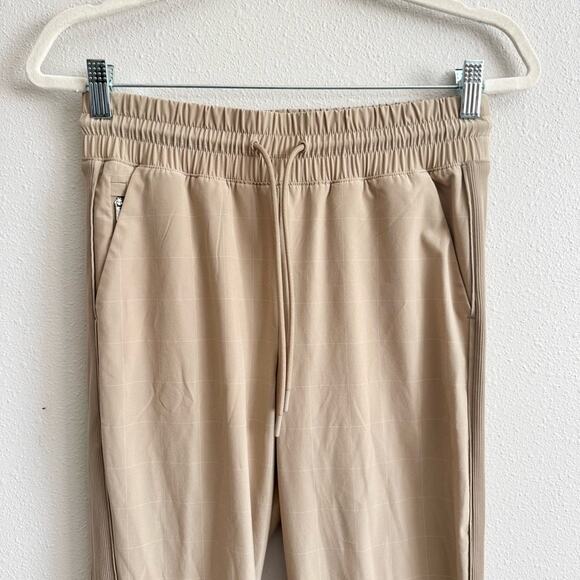 Athleta Brooklyn Textured Jogger in Windowpane Silt Size 2 - Picture 7 of 11